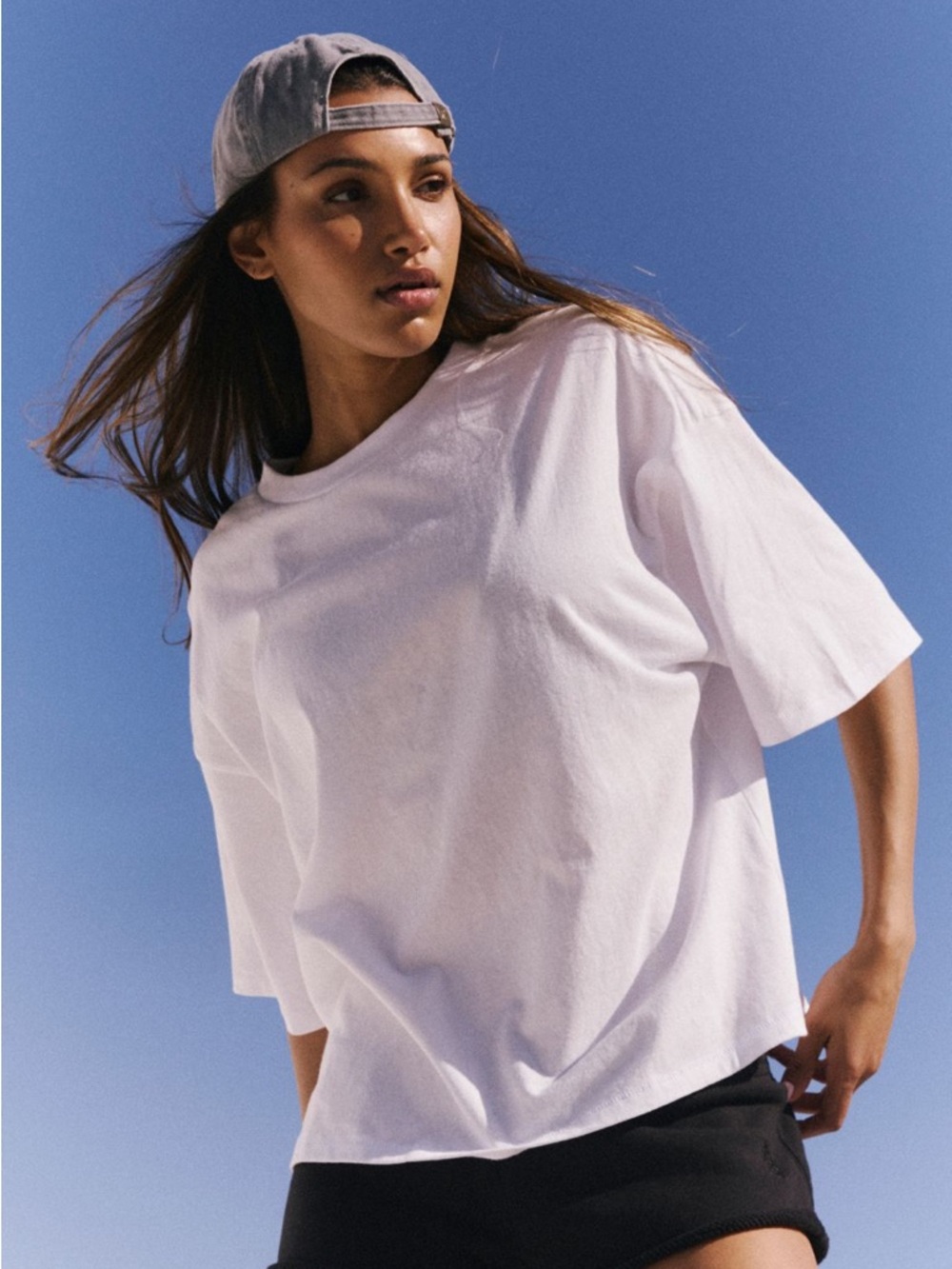 FP Movement XL Women's Tackle Tee (White)